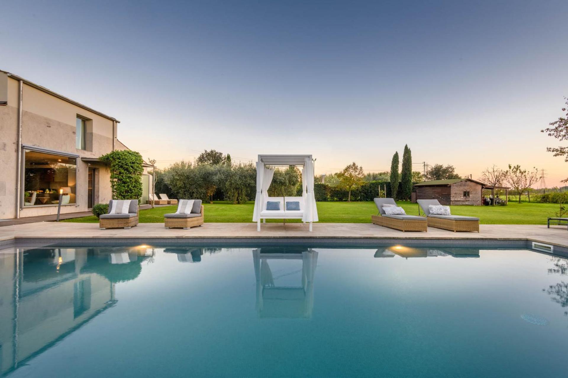Villa Campanile Farmhouse Orentano Bagian luar foto